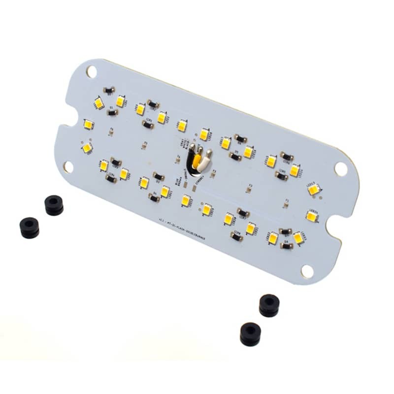 Module Led De Feu Talmu V V Jaune Blanc Chaud Puissance W