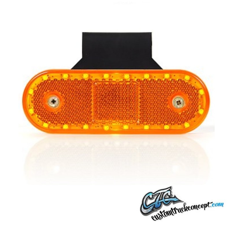 Marqueur latéral Strands LED 12-24V Incl. équerre Marqueur latéral Strands LED 12-24V Incl. équerre