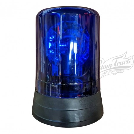 Gyrophare Nordik 24 volts ampoule pour Camion avec cabochon bleu