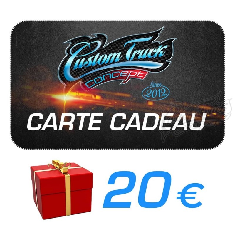 Carte Cadeau Custom Truck Concept pour 20 euros