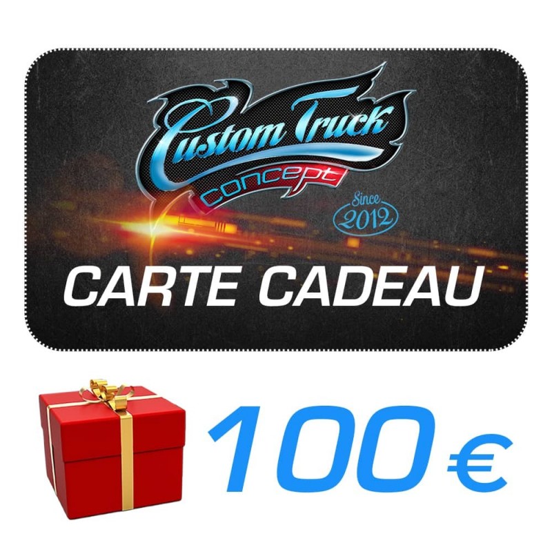 Carte Cadeau Custom Truck Concept pour 100 euros
