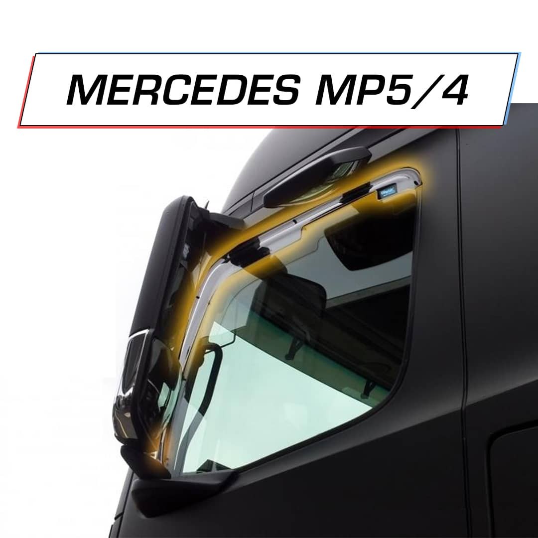 Déflecteurs de Vitres Mercedes Actros MP5 et MP4 Se vend la paire 4