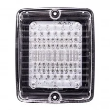 Feu arrière carré IZE LED pour Camion avec veilleuse, Stop et clignotant