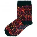 3 paires de chaussettes en Tissu Danois rouge