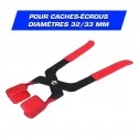 Pince rouge Heavy Duty de Cache-écrou diamètre 32 et 33 mm