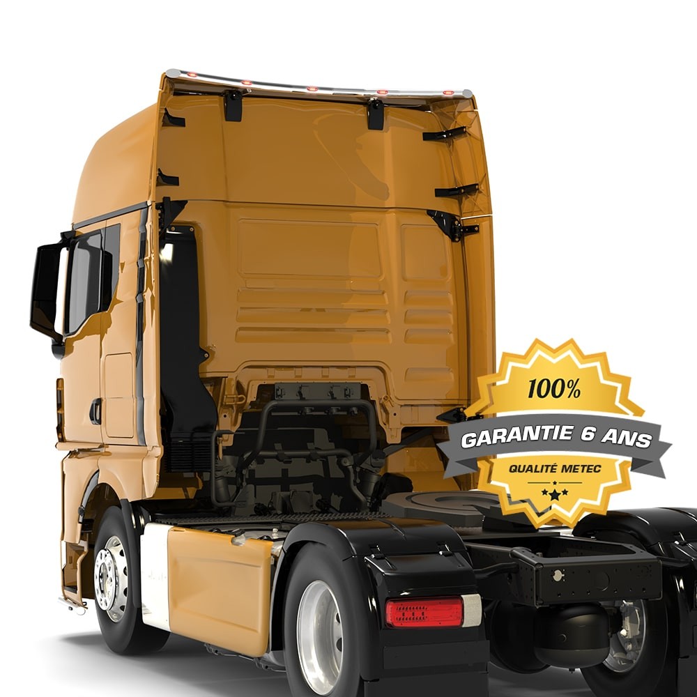 Rideaux Noirs + Décors Pour Camion MAN TGA TGX Wide Cabine XXL – Protection Intérieure, Design Sur Mesure - 6