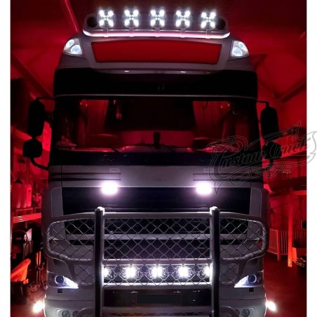 Phare longue portée Camion Ledson Gen 2 Orion 10 Plus Full LED blanc orange 100 Watts