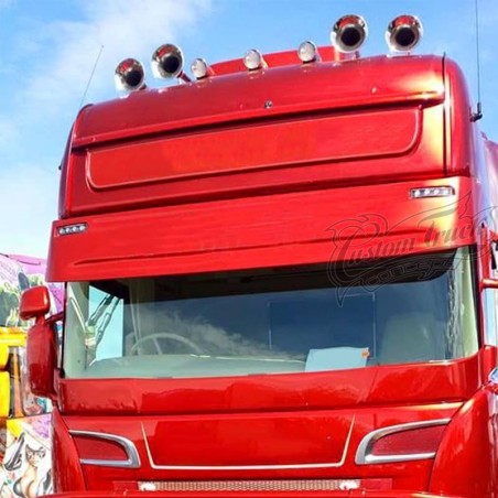Visière 143 Scania type R / Topline accessoire compatible pour 2 veilleuses