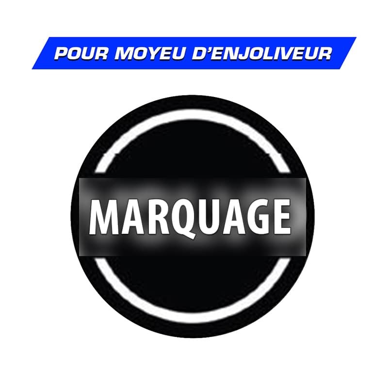 Logo Volvo en relief pour Moyeu d'enjoliveur Camion
