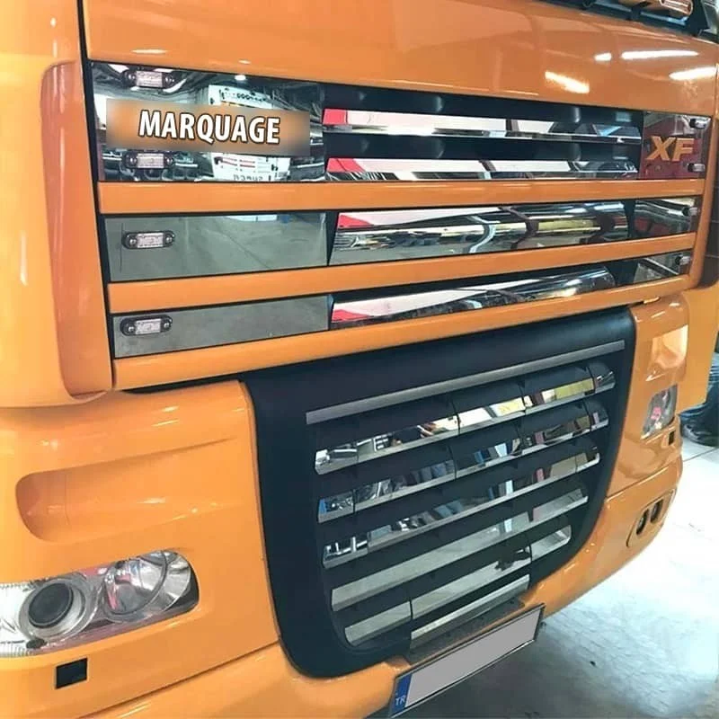 Grille de calandre inox Daf XF 105