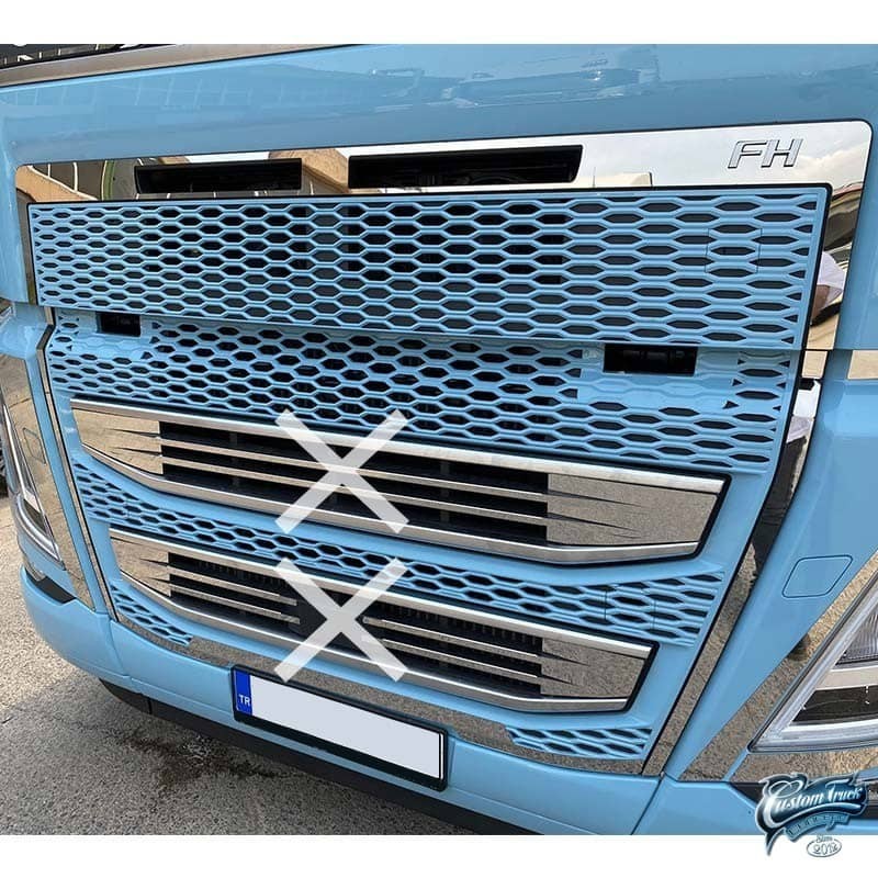 Entourage inox de grille de calandre Volvo FH4 2021