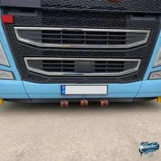 Bas de Grille de calandre inox Volvo FH4 2013 à 2020