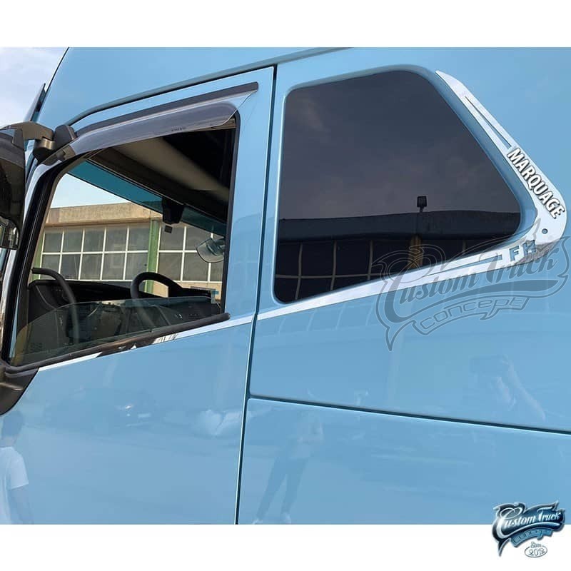 Entourages inox portes et vitres de lit Volvo FH4 2021