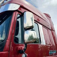 Coques de rétroviseurs inox Daf XF 105