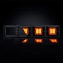 4 Supports de Feux arrières Strands IZE LED pour Camion