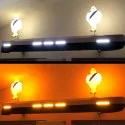 Modules LED Blanc / Orange pour Bonhomme Bibendum Michelin 40cm / 42cm / 44cm en Feux de position