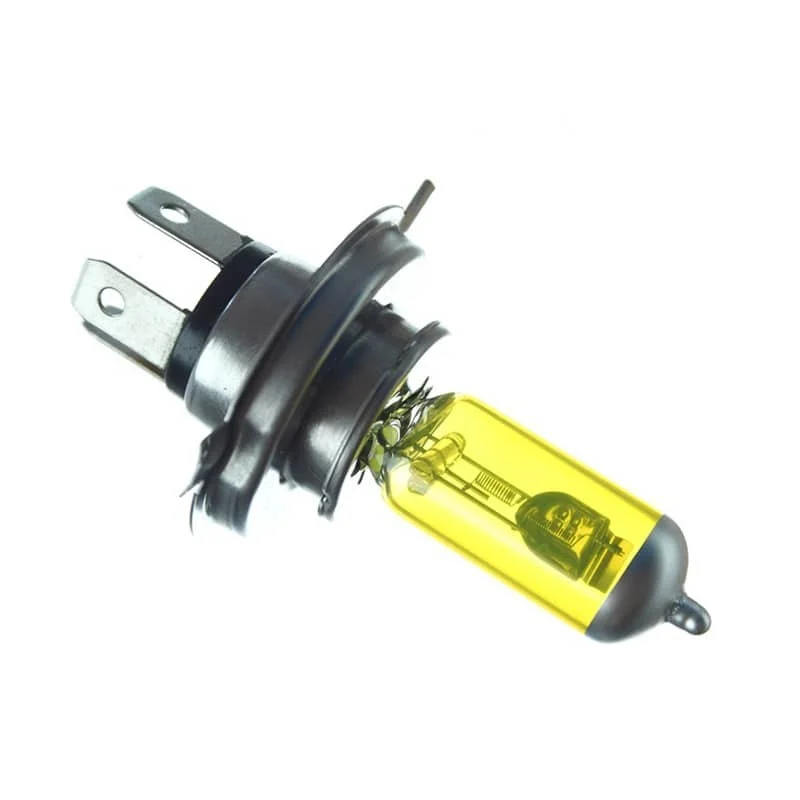 Ampoule jaune Halogène H4 24 Volts 70-75 Watts