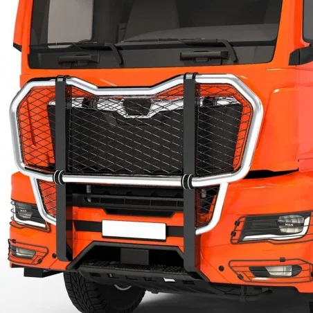 Pare buffle compatible camion MAN TGS 2019 en inox