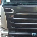 Bords grille calandre en inox chromé sur Scania 2010-2016 Logo King of The Road