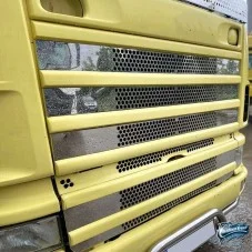 Grille de calandre inox Scania série L 1998-2004