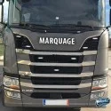 Habillages inox grille calandre Scania S R New Generation 2017 et plus