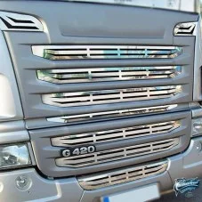 Grille de calandre inox Scania G420 à bandes