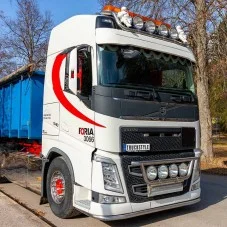 Rajout visière Volvo FH4 FH4B FM4 et FM4B sans découpe