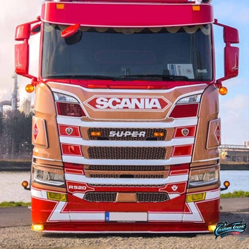 Spoiler 12 cm Scania Next Generation pare-choc bas modèle 6 Accesso...