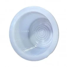 Vue de dessous du Cabochon blanc pour Bouliche Camion Feux Suédois