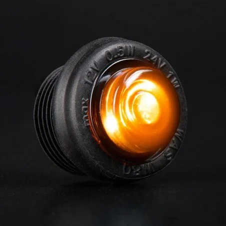 Feu de Position LED Orange 12-24V effet fumé Black Raven Strands Lighting Division