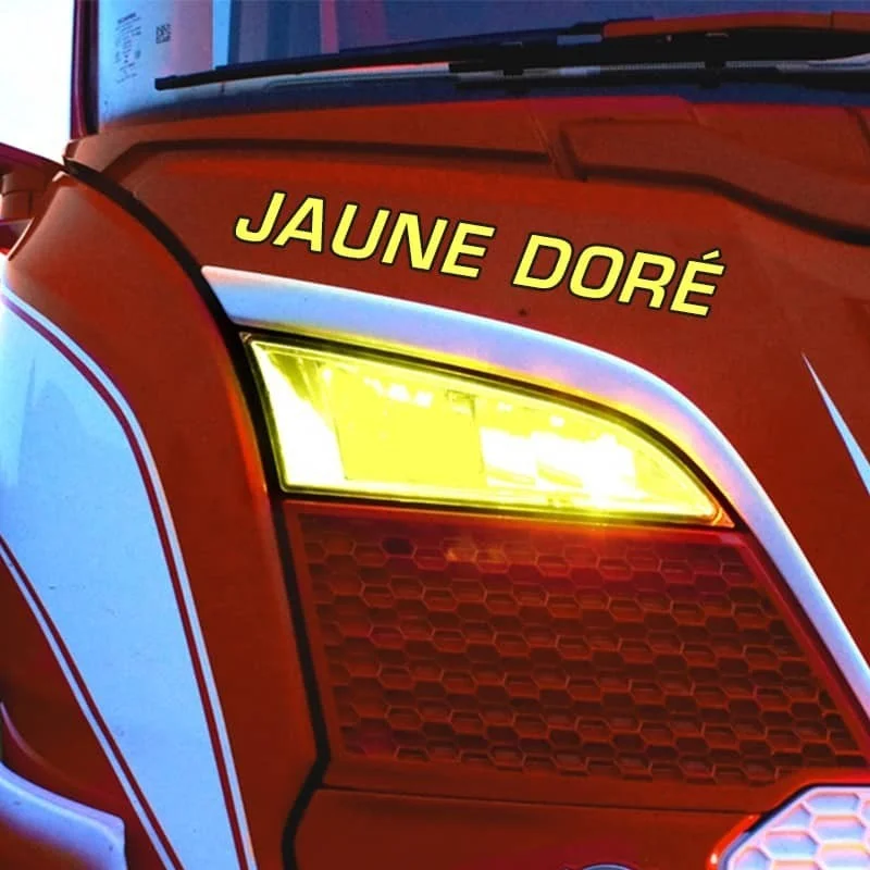 Modules LED jaune doré pour Feux de Neige Scania Next Generation 2016 à 2022 - Compatibles