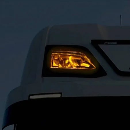 Modules LED oranges pour Feux de toit du camion Scania Next Generation 2016-2022 - Compatibles