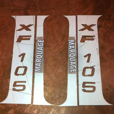 Habillages inox Montants de Portes DAF XF 105 - Compatibles