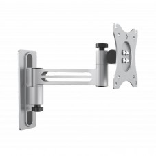 Vue de côté du Support TV orientable en aluminium