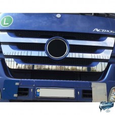 Grille calandre Mercedes Actros MP3 Megaspace en inox chromé