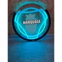 PLAQUE LED SCANIA RGB POUR CAMION cyan