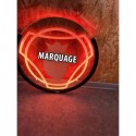 PLAQUE LED SCANIA RGB POUR CAMION orange