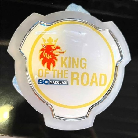 Logo lumineux de calandre Scania King of the Road - Accessoire compatible