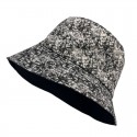 Chapeau Bob en Tissu Danois Gris