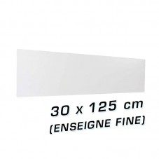 Plexyglass pour Enseigne lumineuse fine Eco Slim 30 x 125 cm