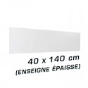 Plexyglass pour Enseigne lumineuse Eco 40 x 140 cm