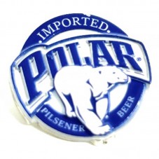 Pin's Polar Pilsen bleu en métal pour Routier