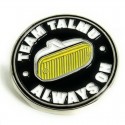 Pin's Team Talmu noir en métal pour Routier