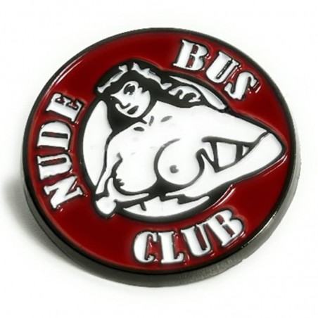 Pin's Nude Bus Club Pin Up...