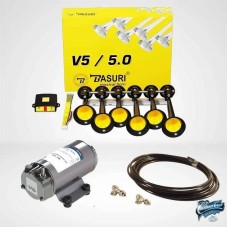 Klaxon Baby Shark V5 Basuri 5.0 avec 24 mélodies 12-24 volts avec compresseur 2 bar