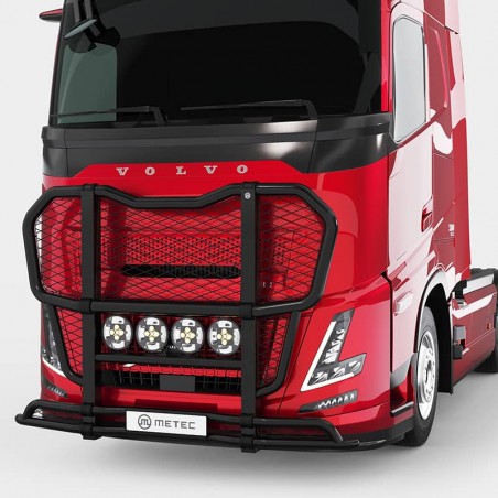 Pare Buffle noir Volvo FH Aero pour pare choc bas - Compatible