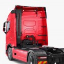 Rampes LEDs Volvo FH Aero 2024 noires pour le dessus des déflecteurs arrières - Compatibles