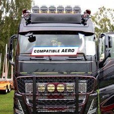 Visière Volvo FH5 FH4 FMX et FM sans découpe