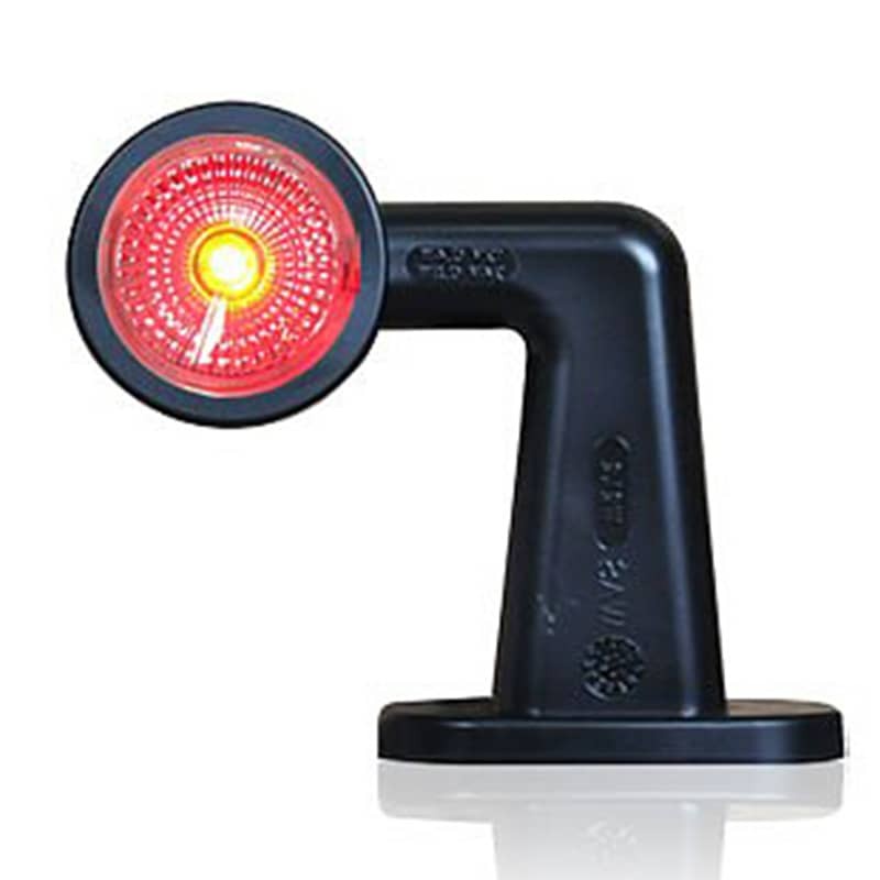 Led Rouge Bras Bras en caoutchouc LED 12-24V dimensions 125 x 89 mm Blanc / Rouge ...