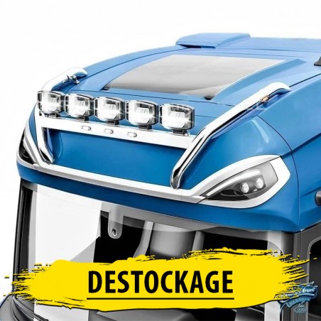 Destockage Rampe de toit Daf XG et XF 2021 pour 5 feux LEDS et 5 supports de phares - Compatible